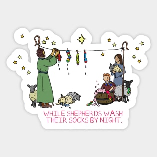 Shepherds' Socks Sticker